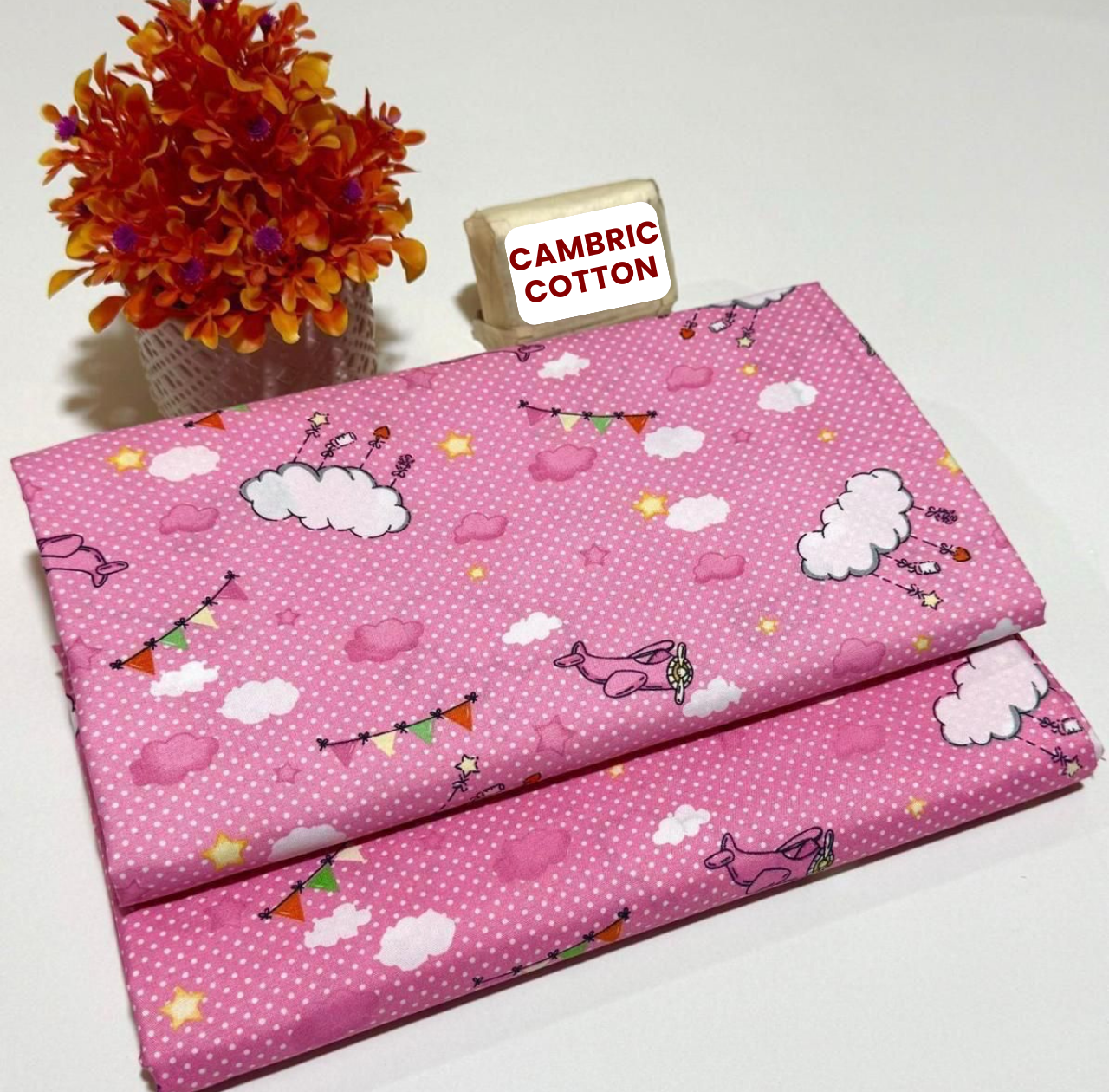 CAMBRIC COTTON 4 Season 2 Piece Suite