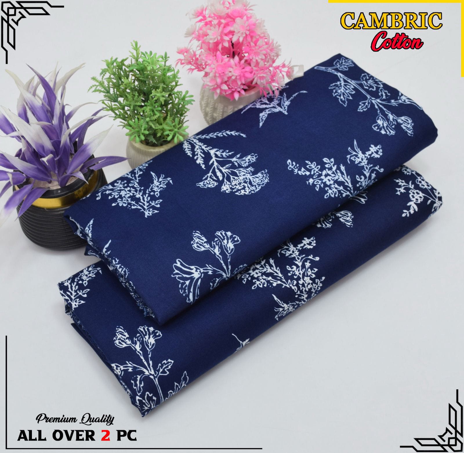 CAMBRIC COTTON 4 Season 2 Piece Suite