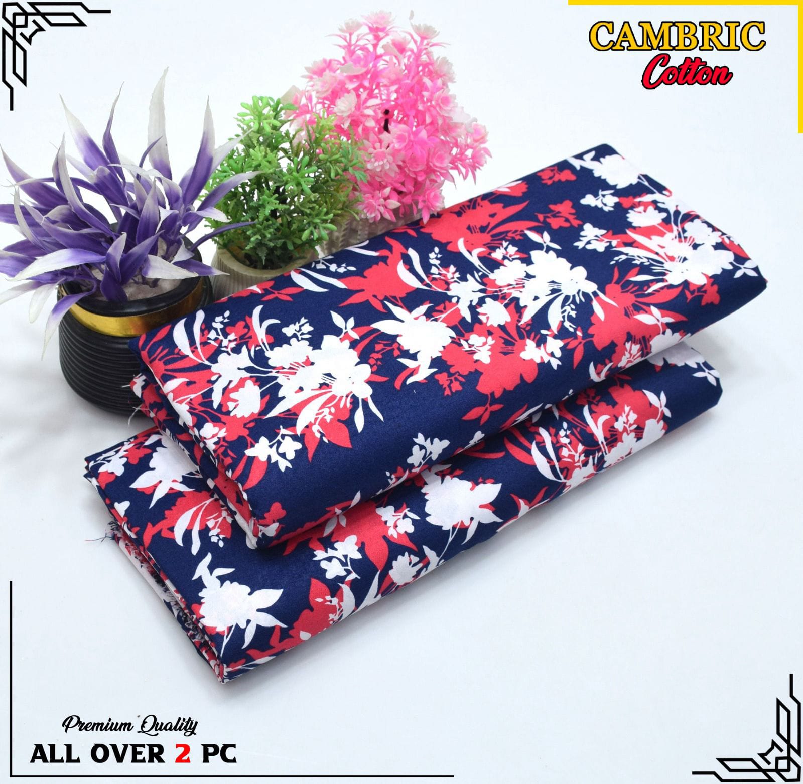 CAMBRIC COTTON 4 Season 2 Piece Suite