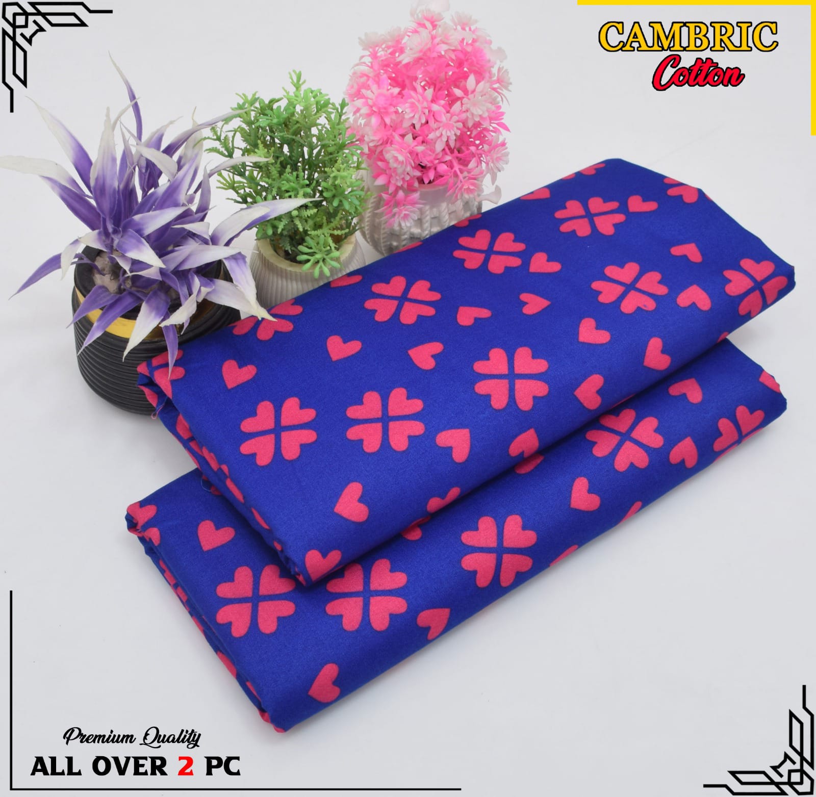 CAMBRIC COTTON 4 Season 2 Piece Suite