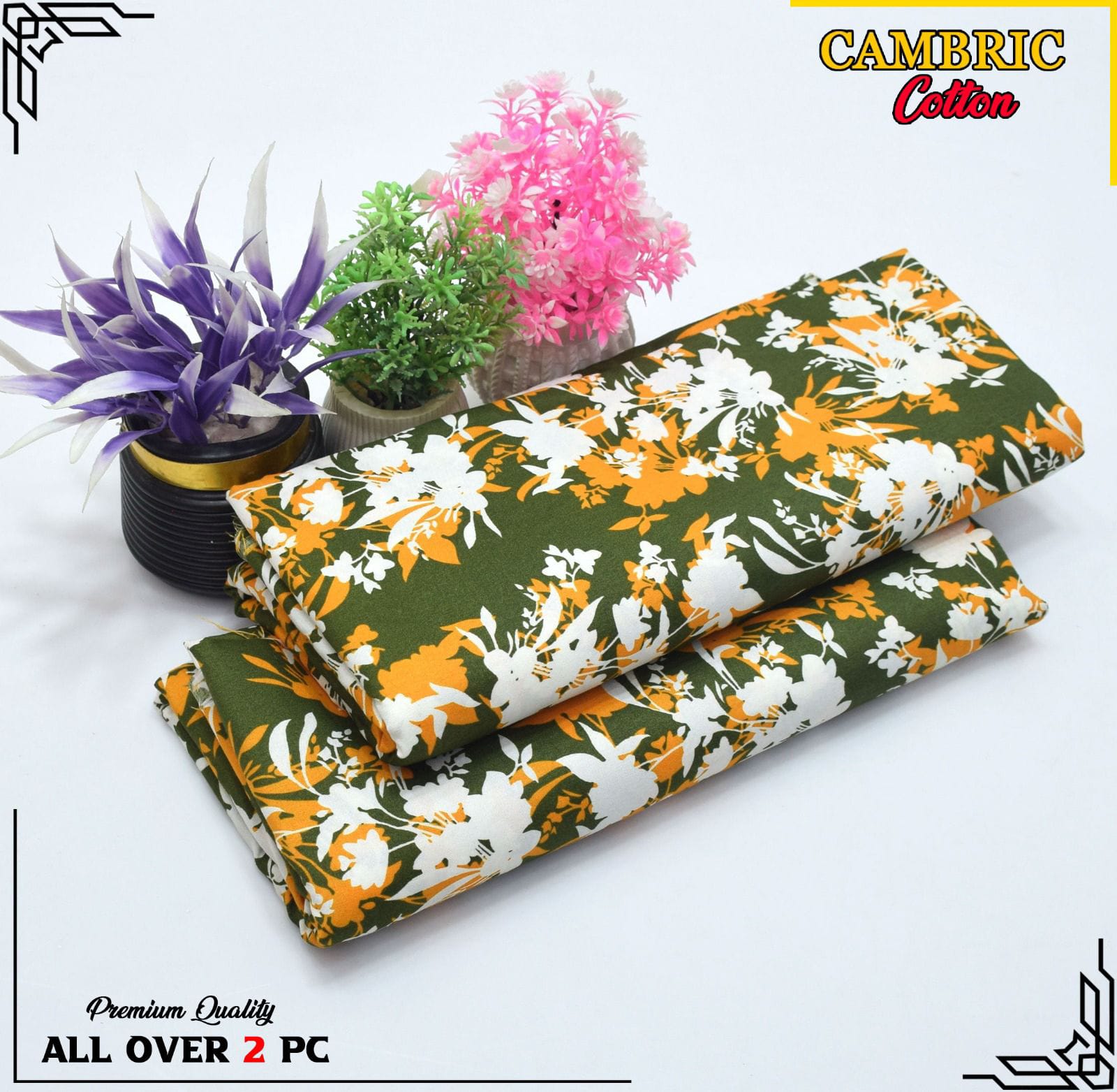 CAMBRIC COTTON 4 Season 2 Piece Suite