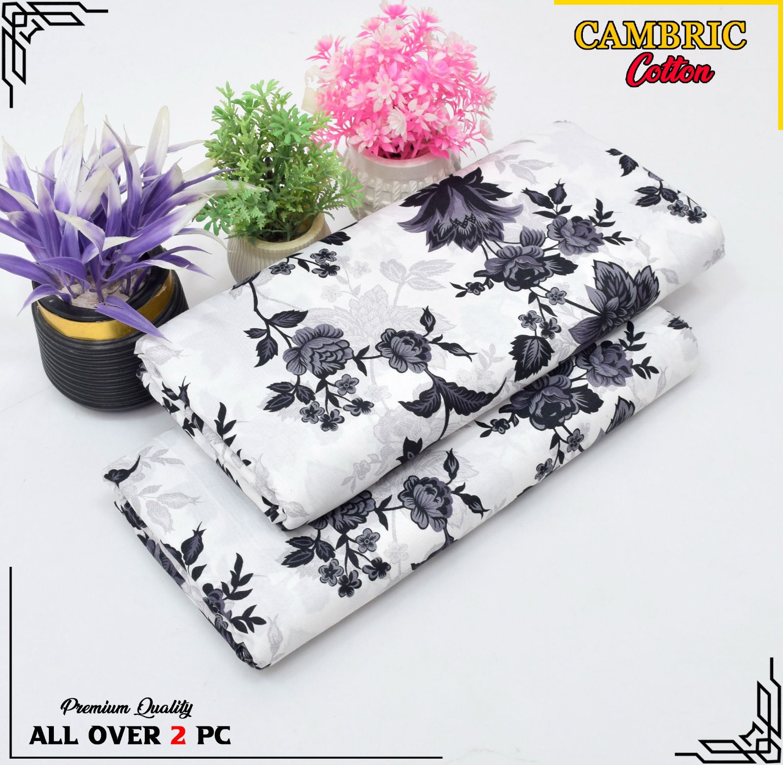 CAMBRIC COTTON 4 Season 2 Piece Suite