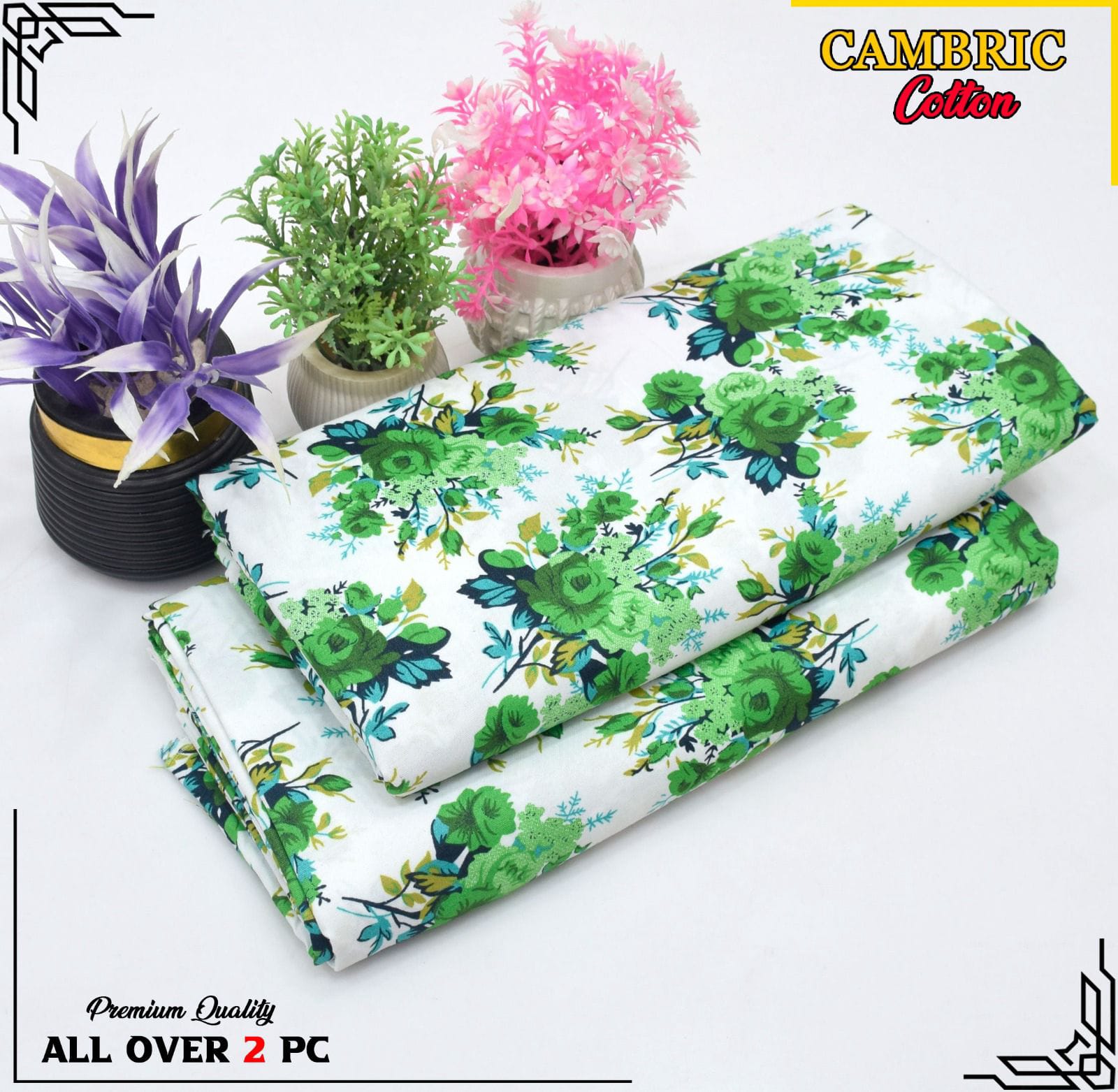 CAMBRIC COTTON 4 Season 2 Piece Suite