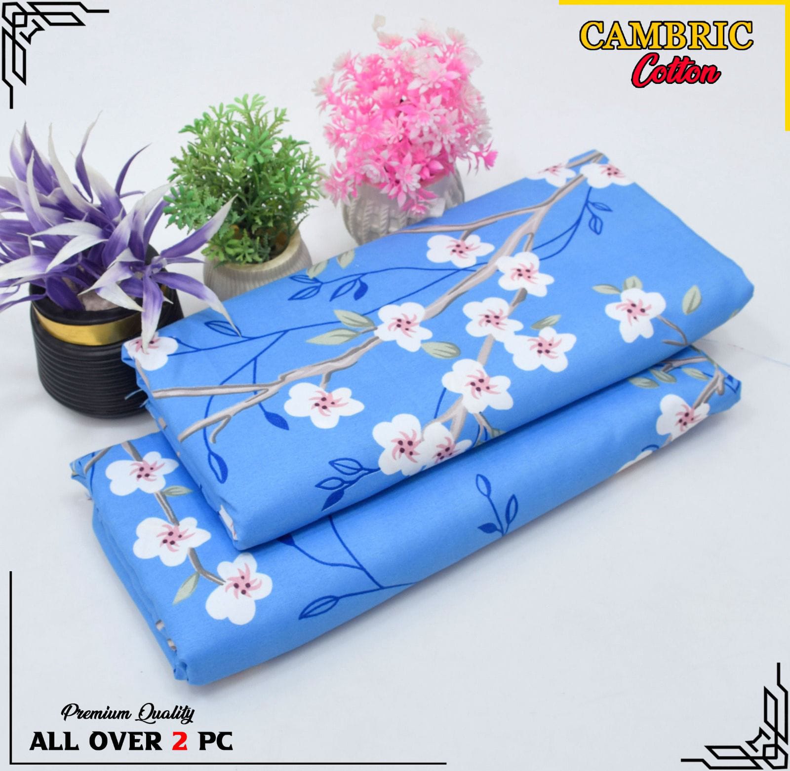 CAMBRIC COTTON 4 Season 2 Piece Suite