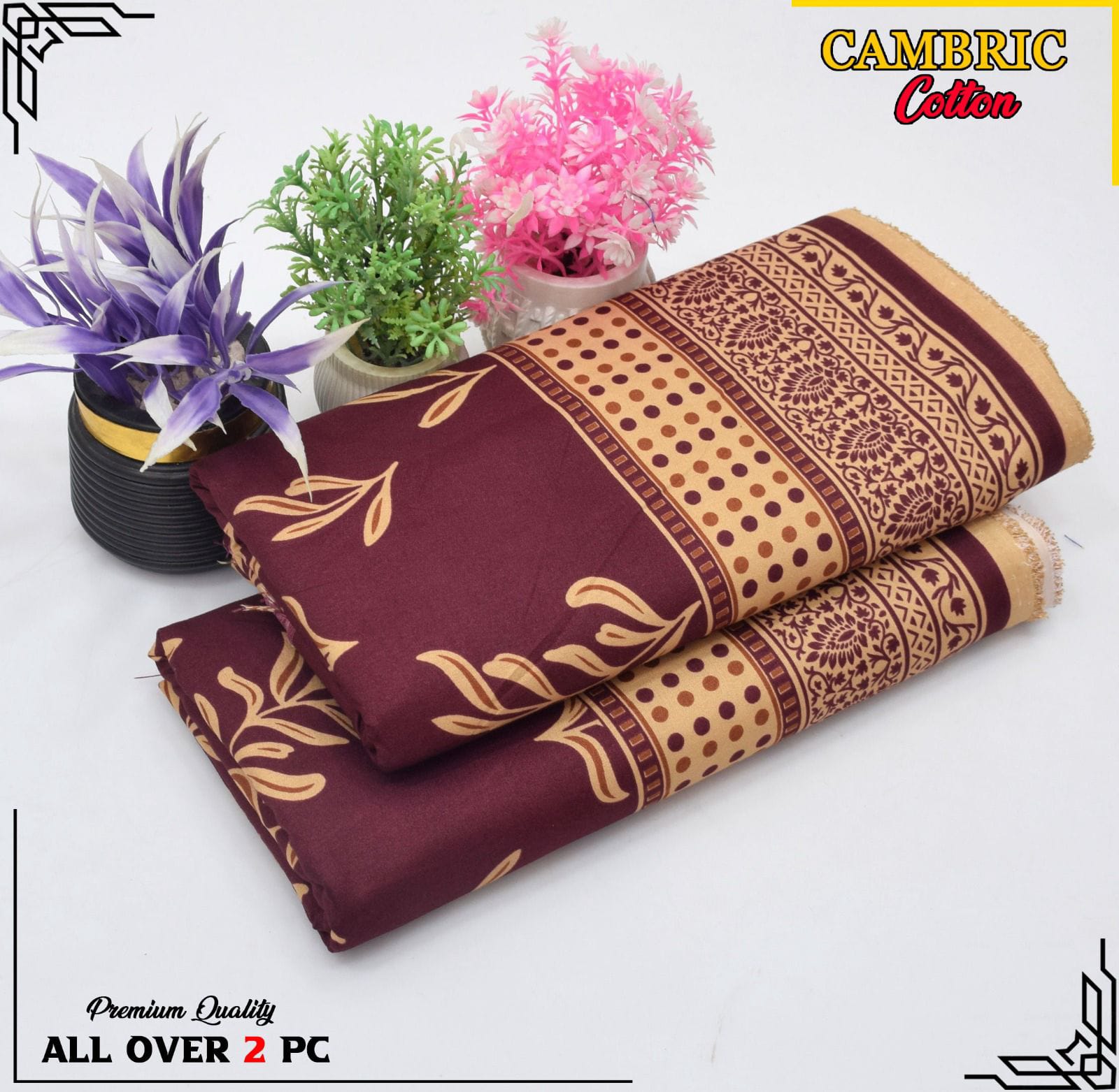 CAMBRIC COTTON 4 Season 2 Piece Suite