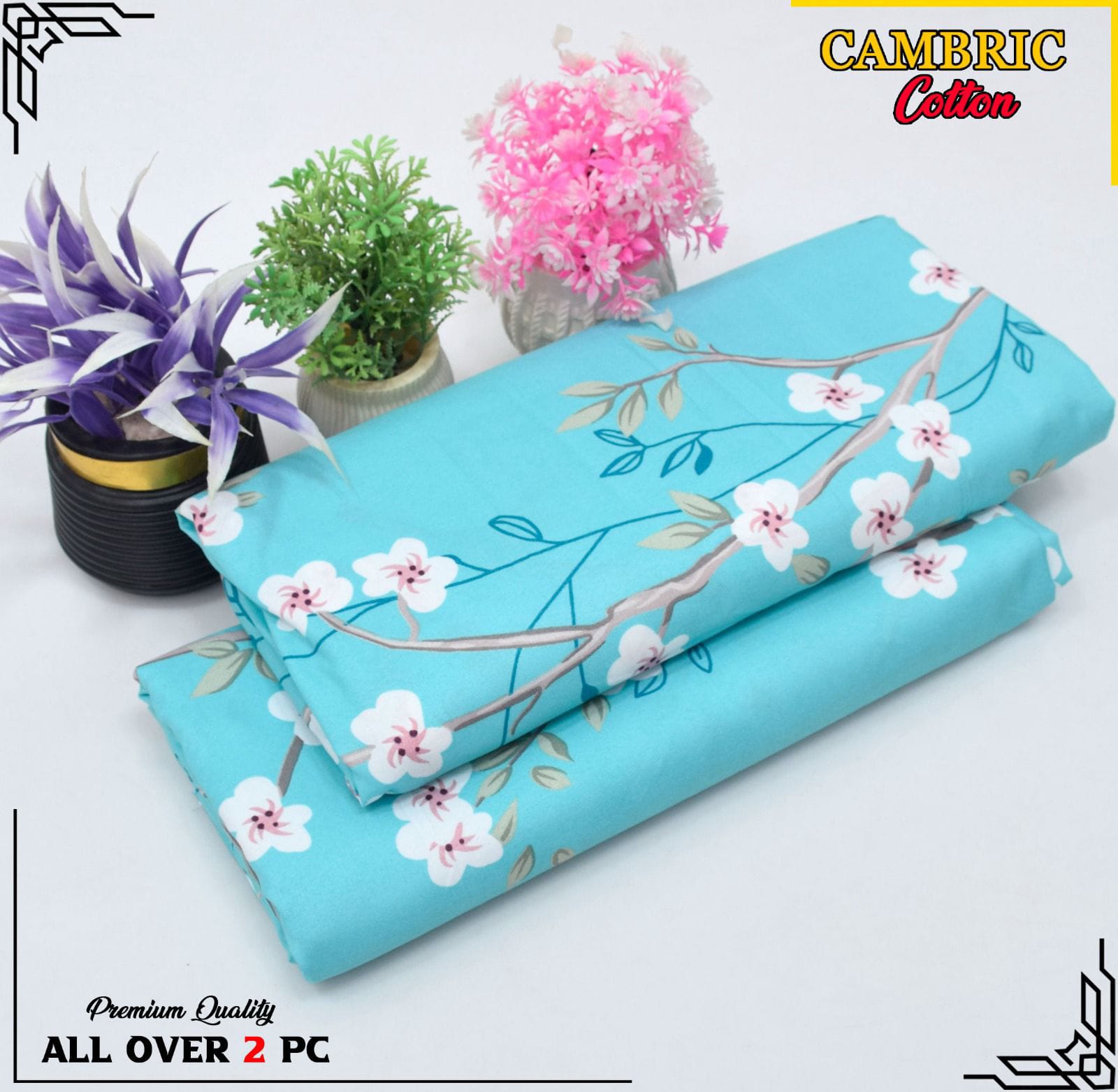 CAMBRIC COTTON 4 Season 2 Piece Suite