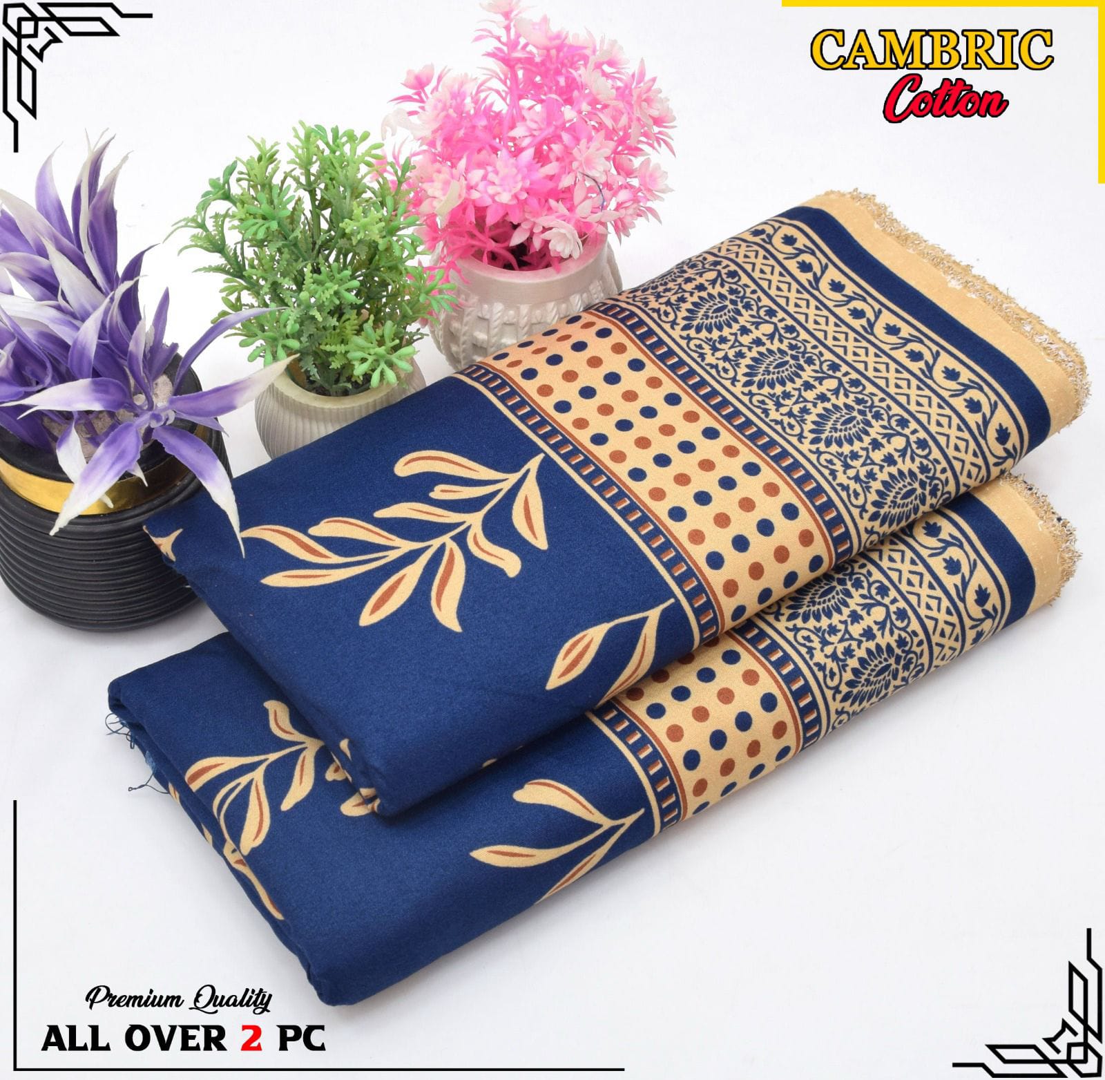 CAMBRIC COTTON 4 Season 2 Piece Suite