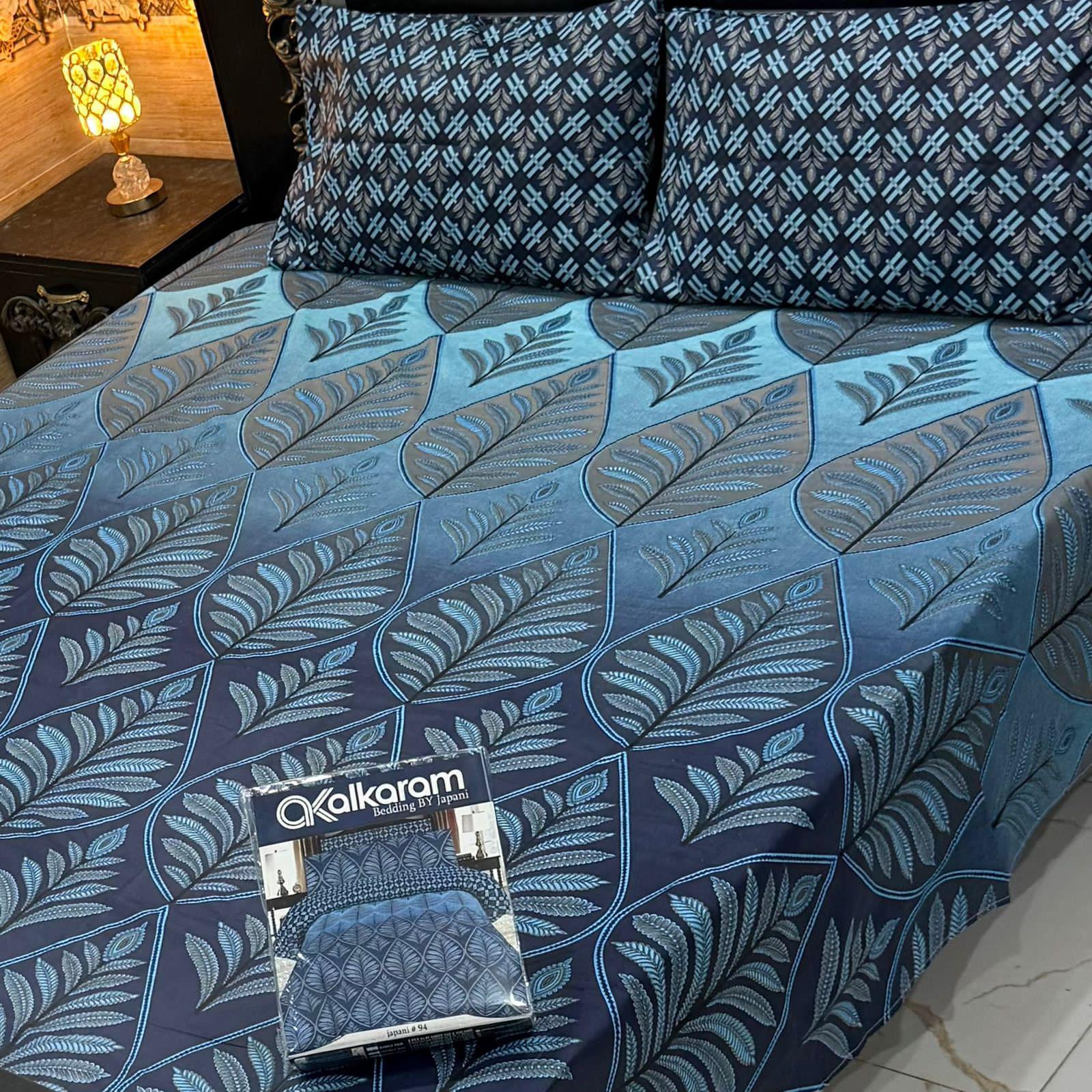 Cotton Bedsheets  Full Printed 3picec