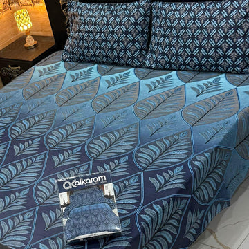 Cotton Bedsheets  Full Printed 3picec