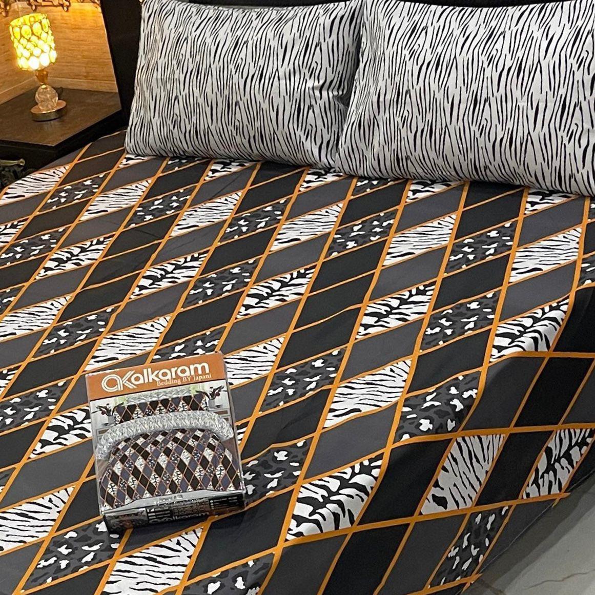 Cotton Bedsheets  Full Printed 3picec