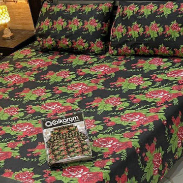 Cotton Bedsheets  Full Printed 3picec