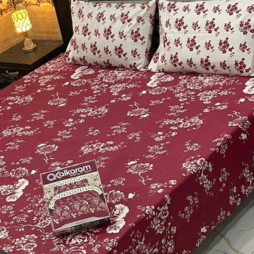 Cotton Bedsheets  Full Printed 3picec