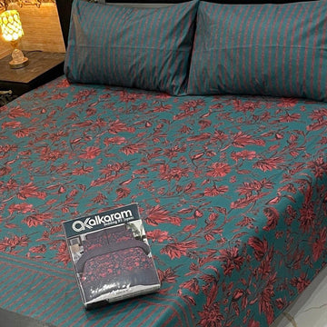 Cotton Bedsheets  Full Printed 3picec