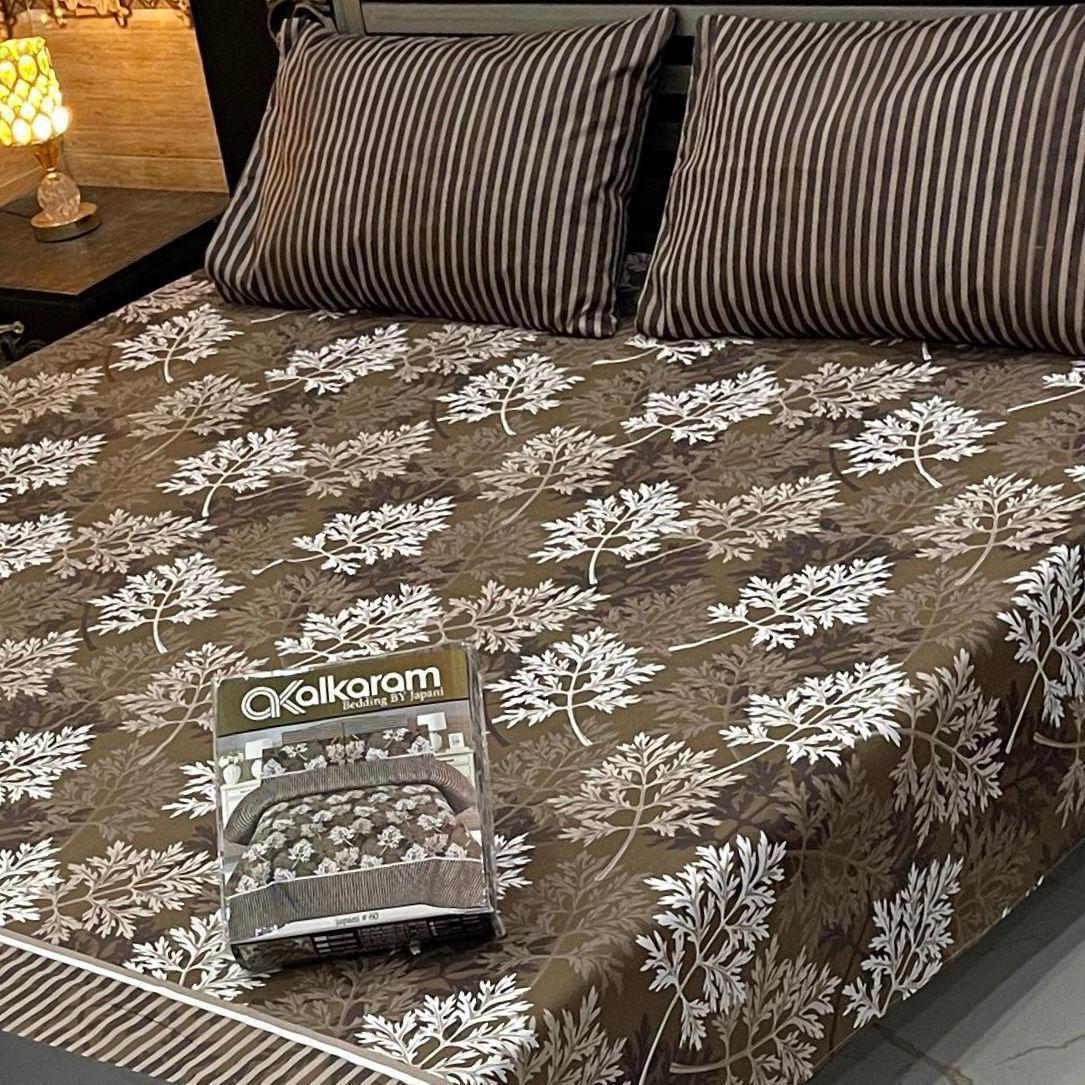 Cotton Bedsheets  Full Printed 3picec