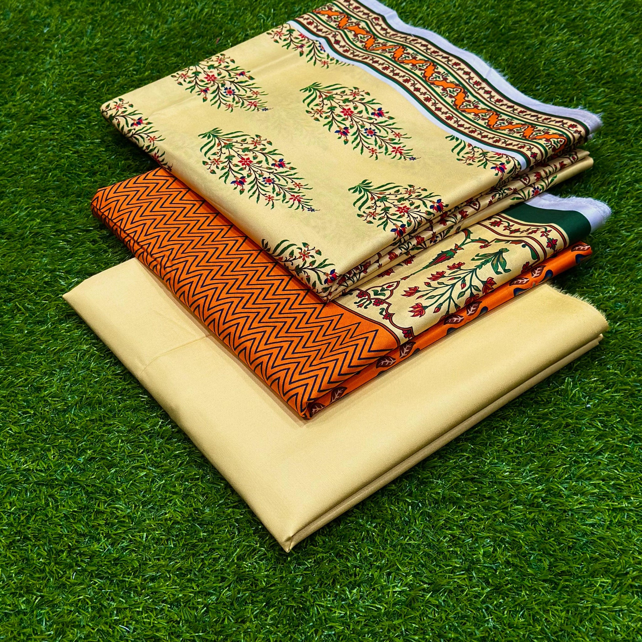 OREINT LINEN 3 PIECE PRINTED SUITE