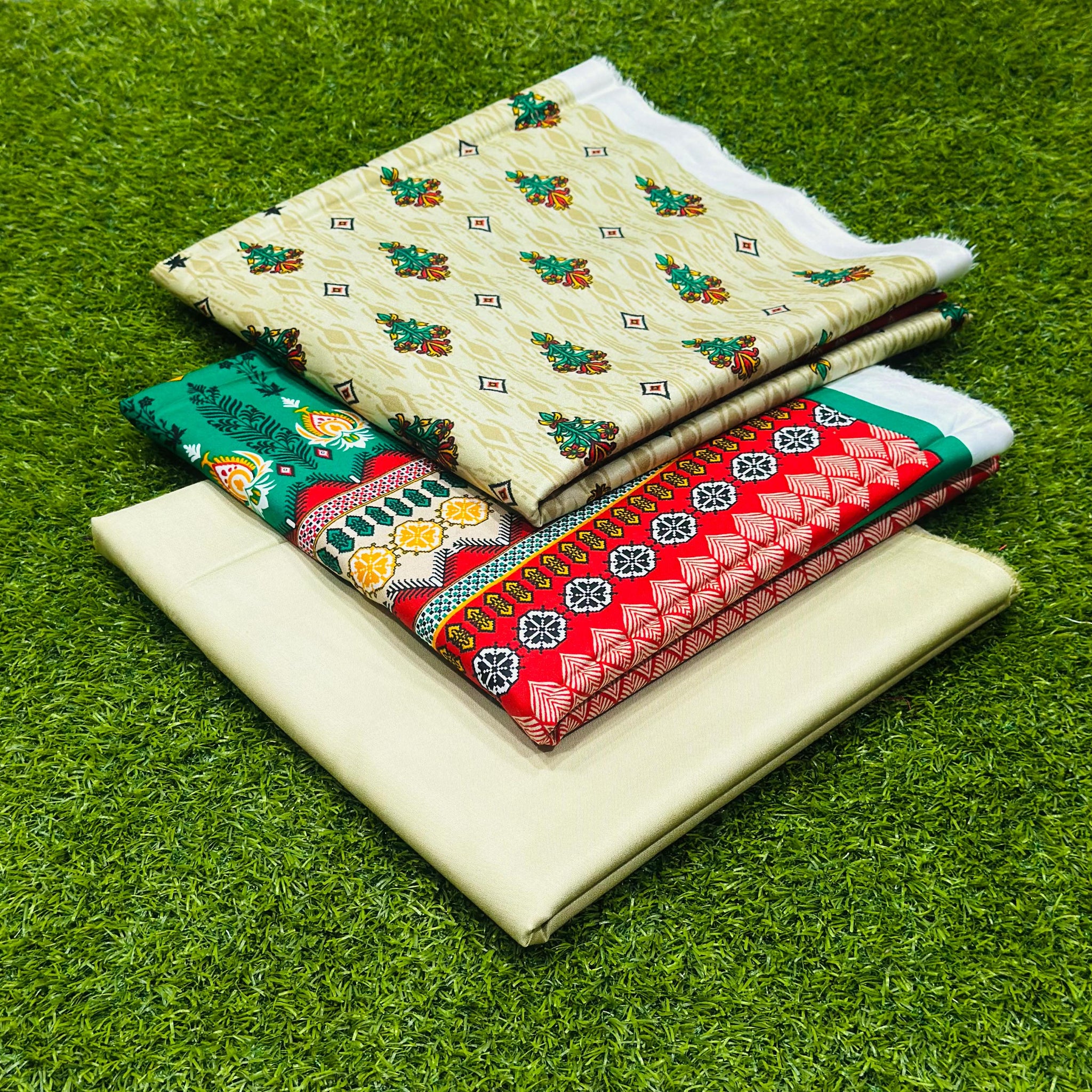 OREINT LINEN 3 PIECE PRINTED SUITE