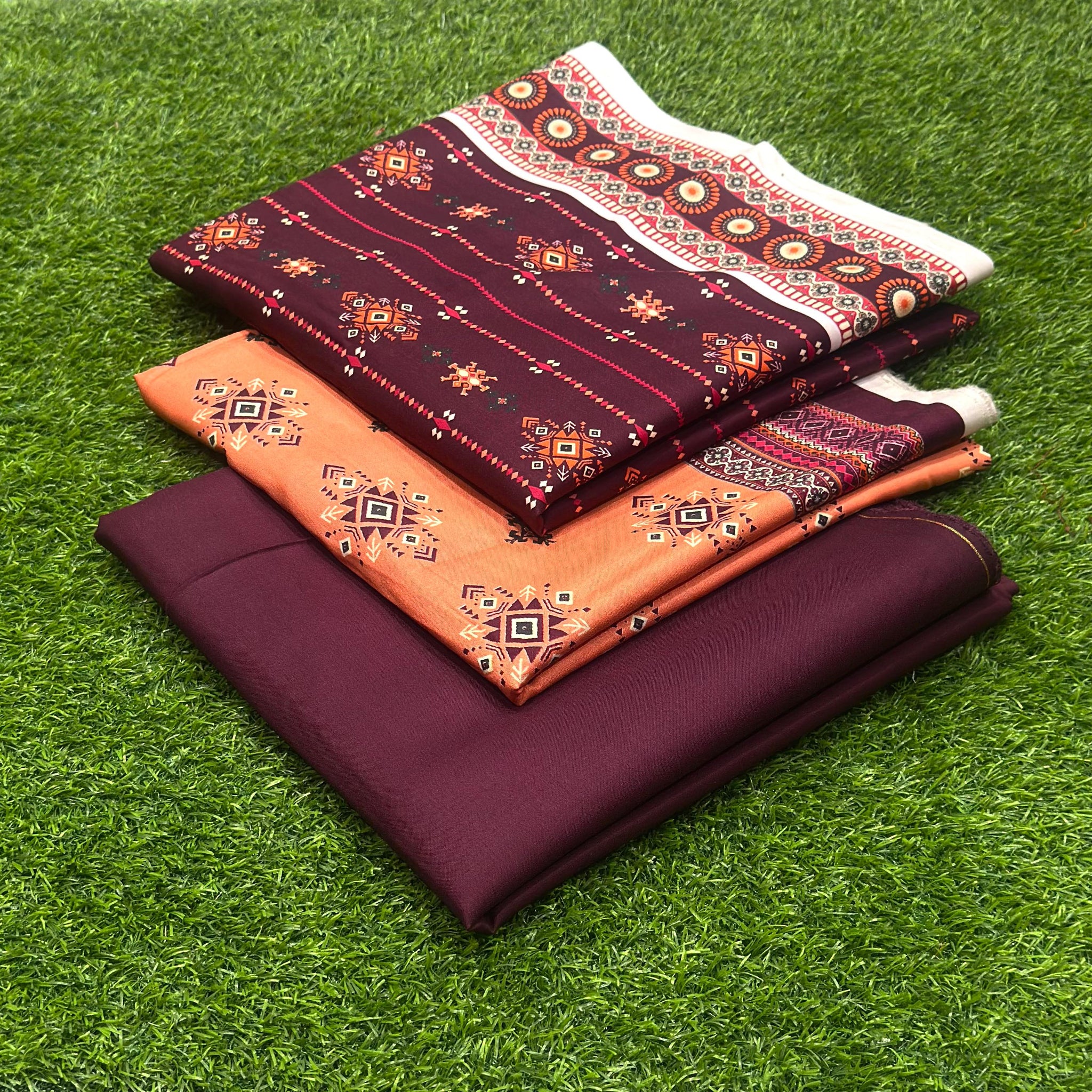 OREINT LINEN 3 PIECE PRINTED SUITE