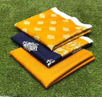 OREINT LINEN 3 PIECE PRINTED SUITE