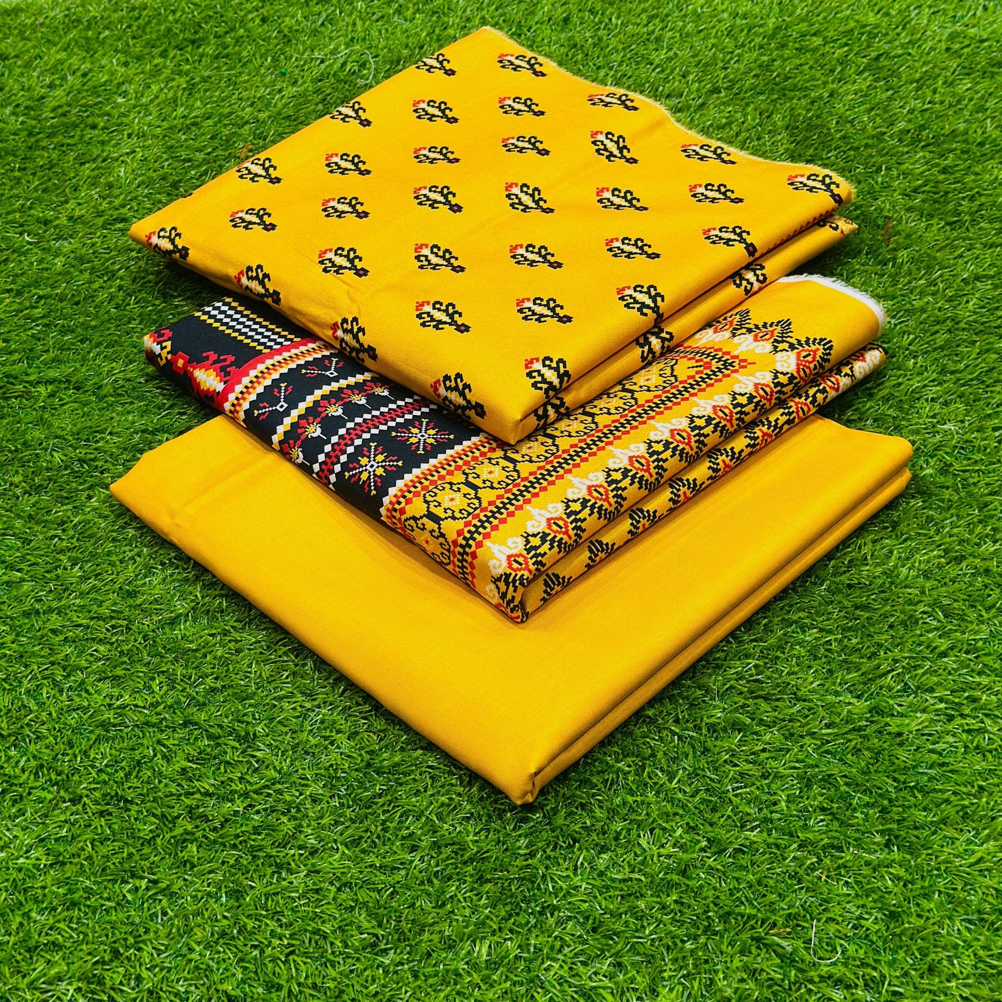 OREINT LINEN 3 PIECE PRINTED SUITE