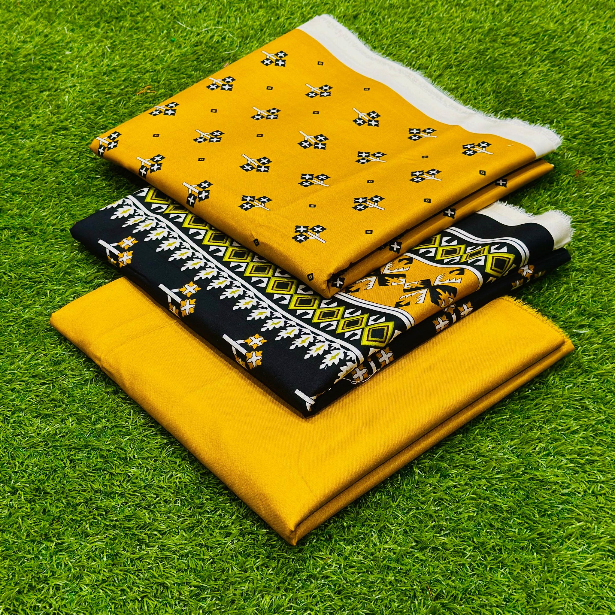 OREINT LINEN 3 PIECE PRINTED SUITE