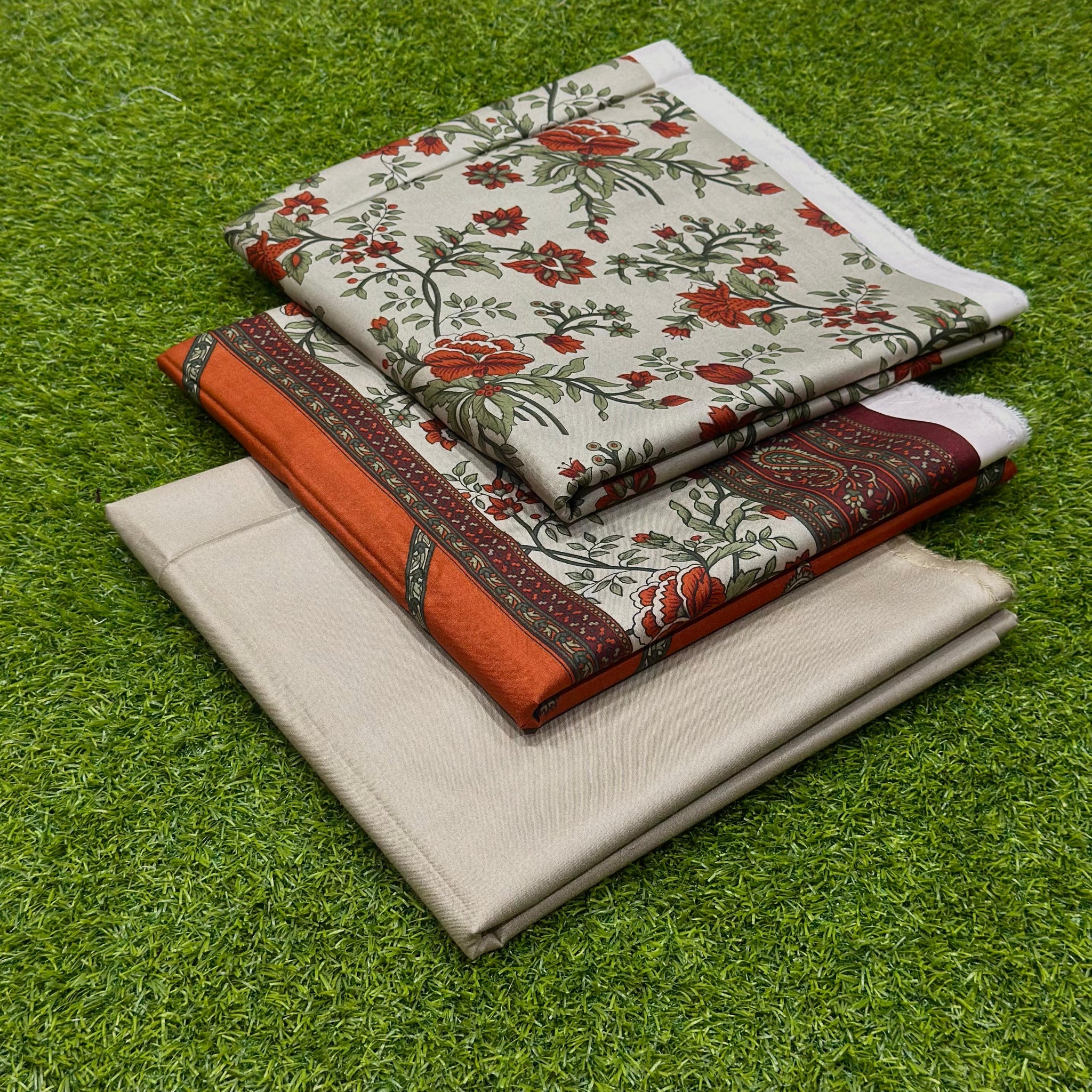 OREINT LINEN 3 PIECE PRINTED SUITE