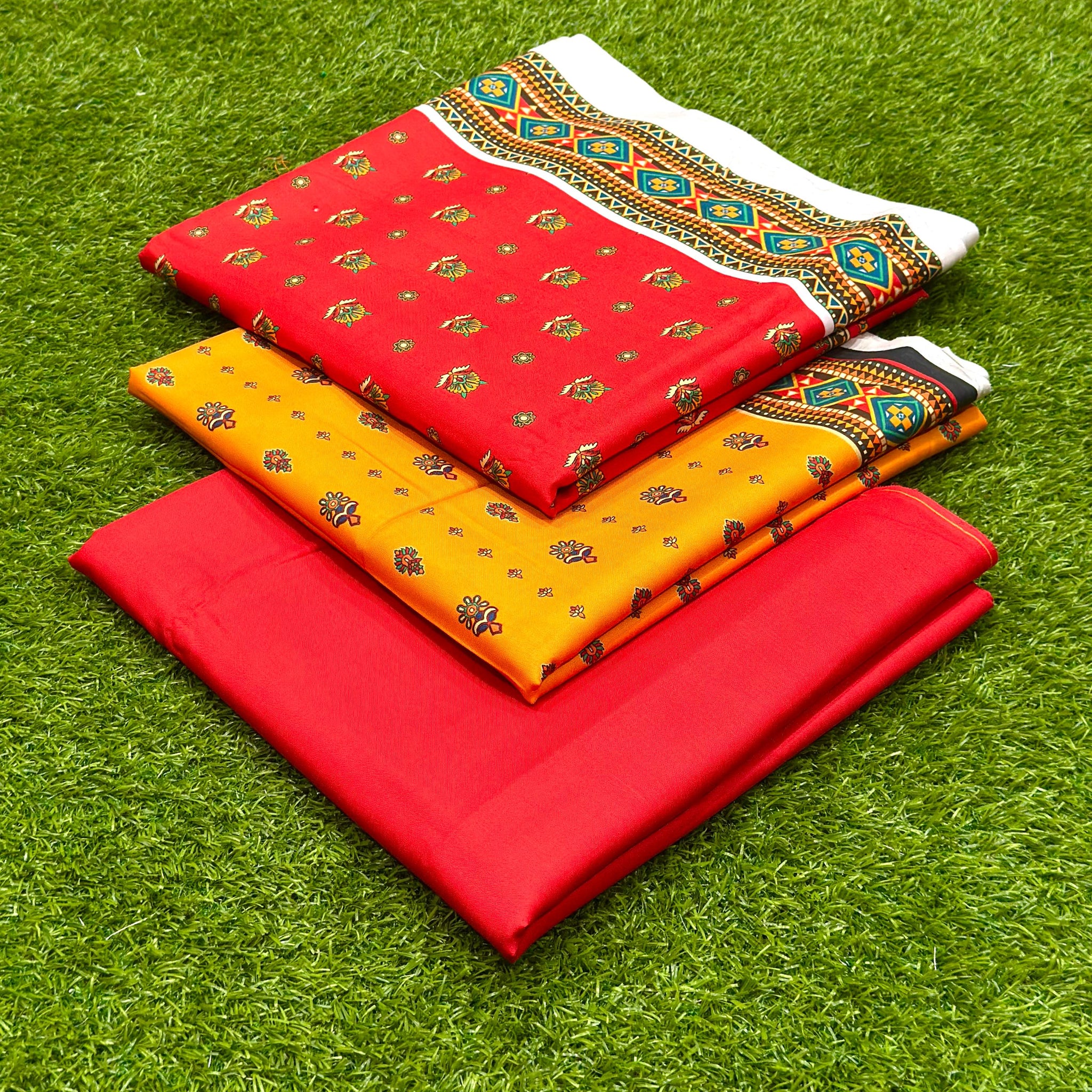 OREINT LINEN 3 PIECE PRINTED SUITE