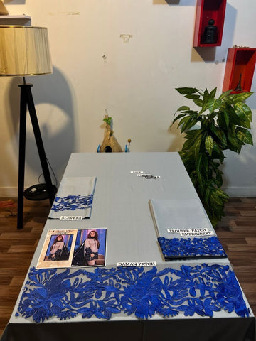 DHENAK 2-PIECE EMBROIDERY SUITE