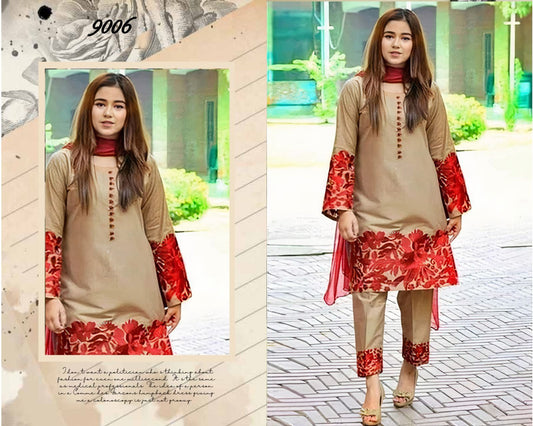 DHENAK 2-PIECE EMBROIDERY SUITE