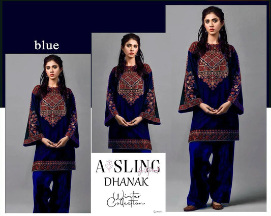 DHENAK 2-PIECE EMBROIDERY SUITE