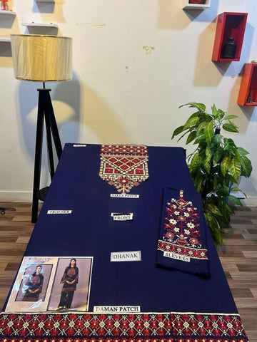 DHENAK 2-PIECE EMBROIDERY SUITE