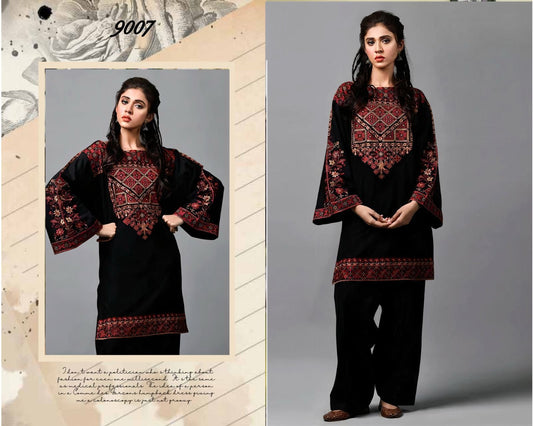 DHENAK 2-PIECE EMBROIDERY SUITE