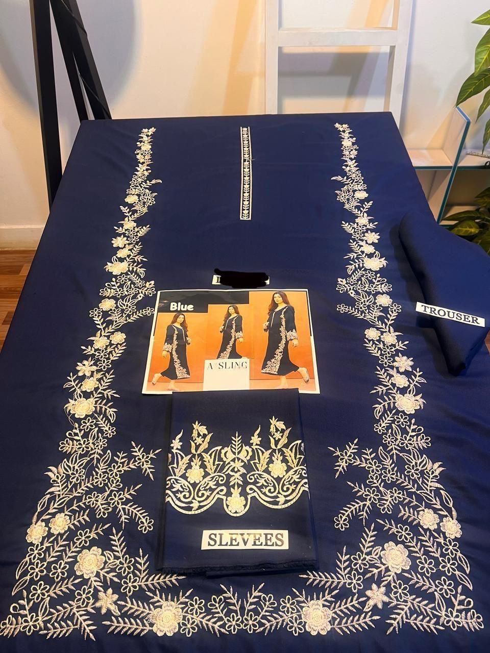 DHENAK 2-PIECE EMBROIDERY SUITE