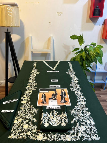 DHENAK 2-PIECE EMBROIDERY SUITE