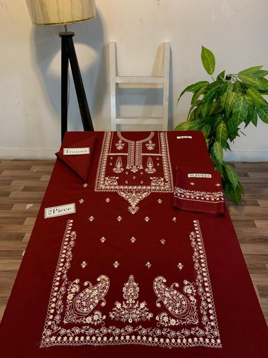 DHENAK 2-PIECE EMBROIDERY SUITE