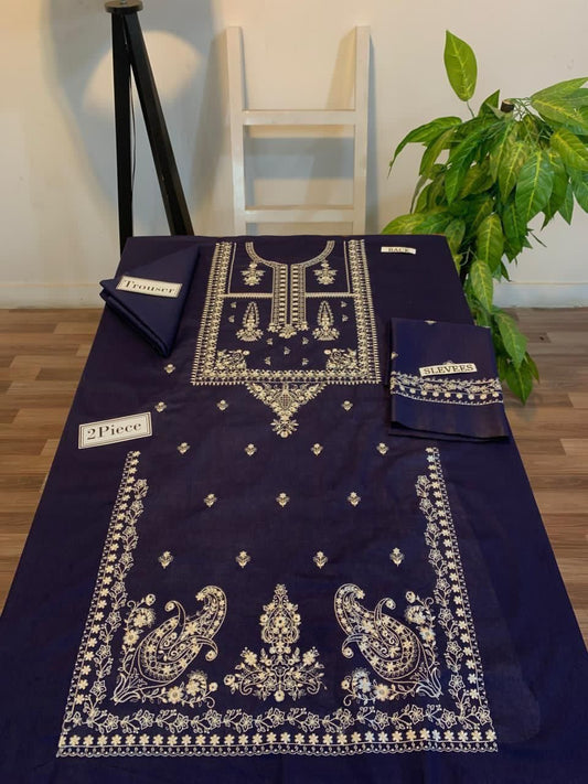 DHENAK 2-PIECE EMBROIDERY SUITE