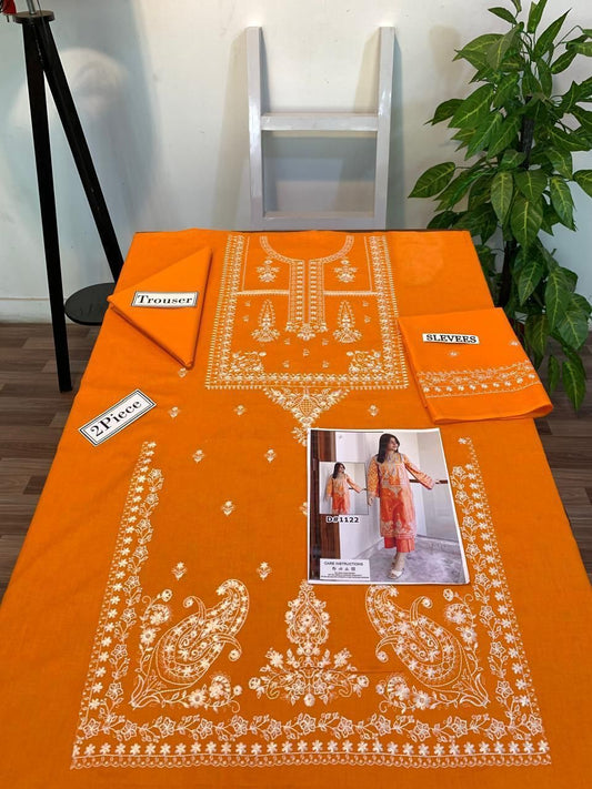 DHENAK 2-PIECE EMBROIDERY SUITE