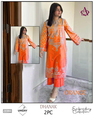 DHENAK 2-PIECE EMBROIDERY SUITE