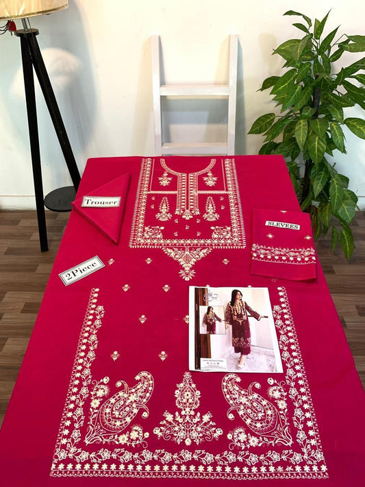 DHENAK 2-PIECE EMBROIDERY SUITE