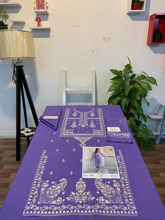 DHENAK 2-PIECE EMBROIDERY SUITE