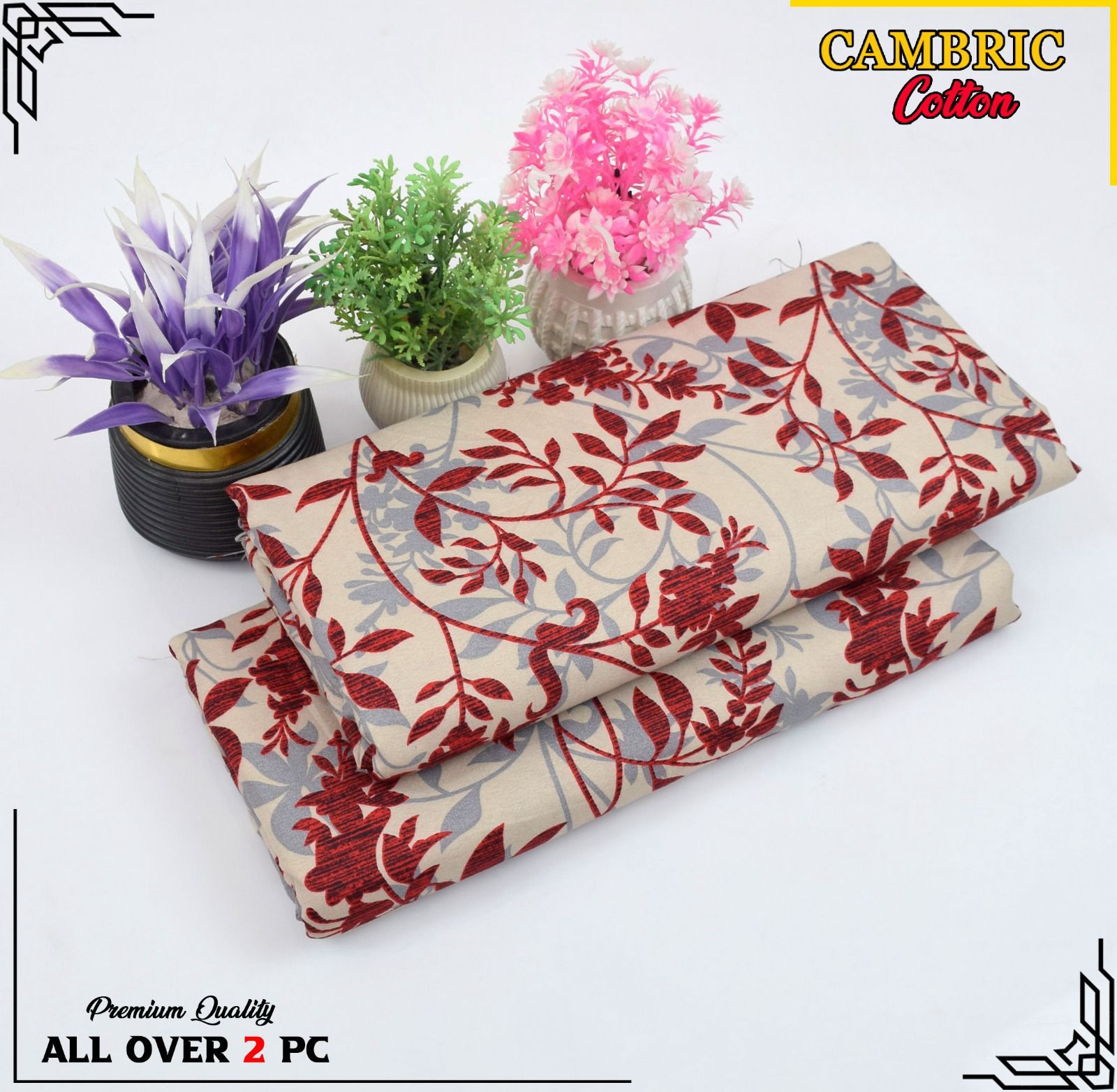 CAMBRIC COTTON 4 Season 2 Piece Suite