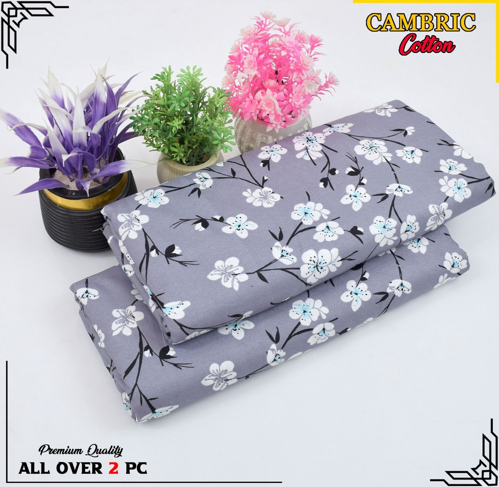 CAMBRIC COTTON 4 Season 2 Piece Suite