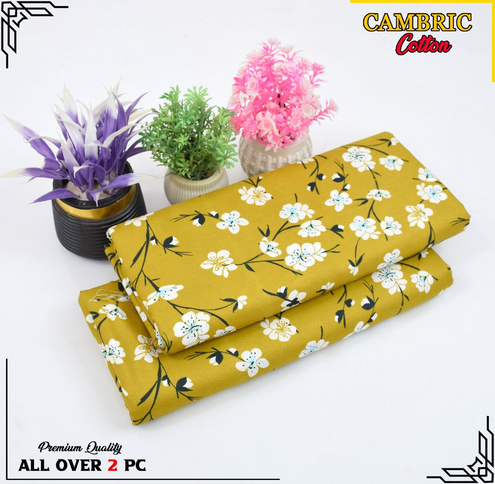 CAMBRIC COTTON 4 Season 2 Piece Suite