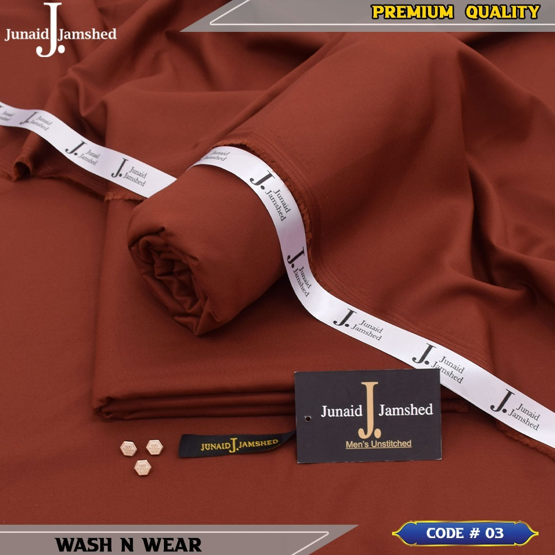 J. Wash & Wear Air Jet Premium Quality Fabric Suite