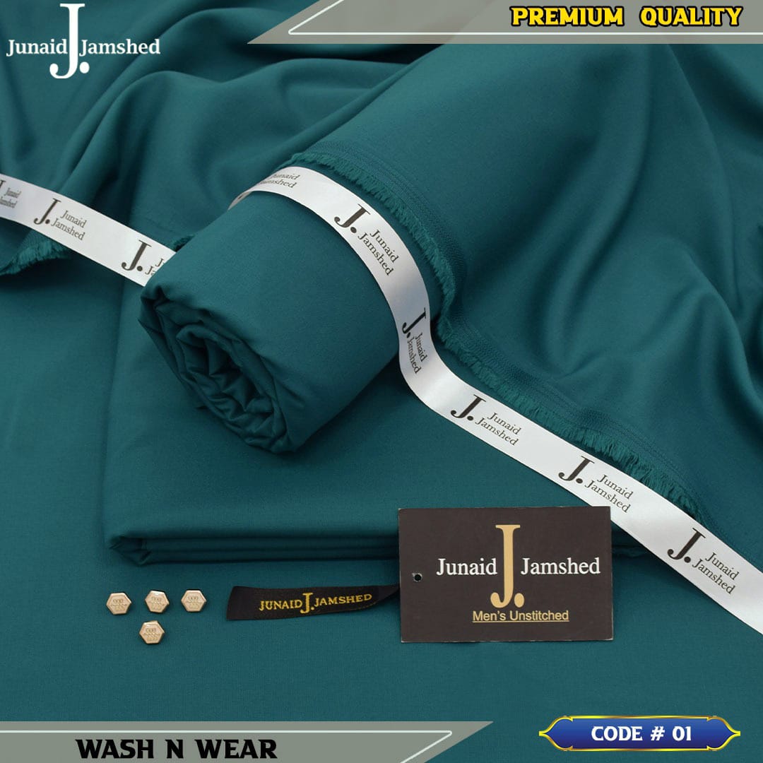 J. Wash & Wear Air Jet Premium Quality Fabric Suite