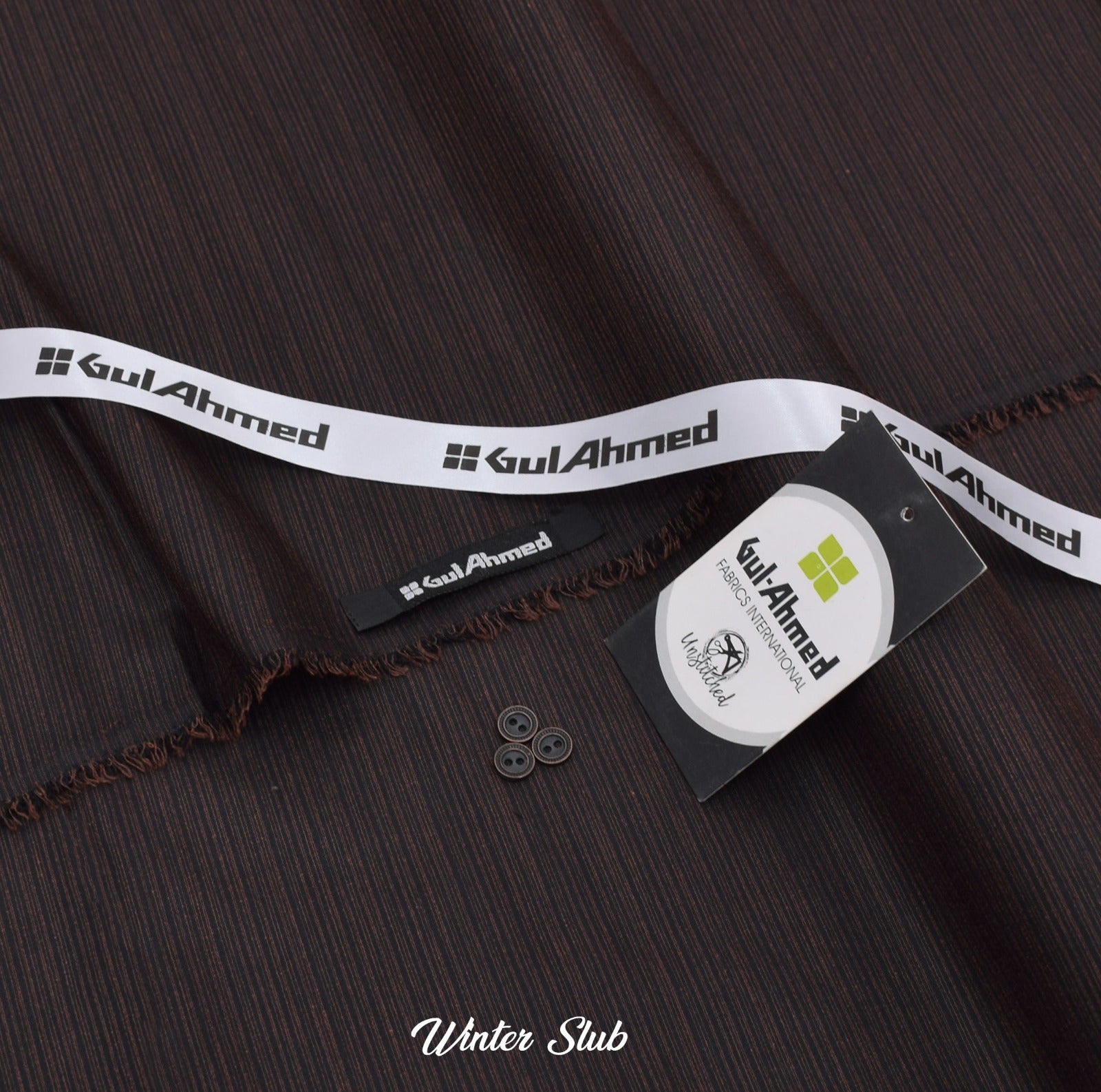 Gull Ahmed’s Premium Slub Wash & Wear suite
