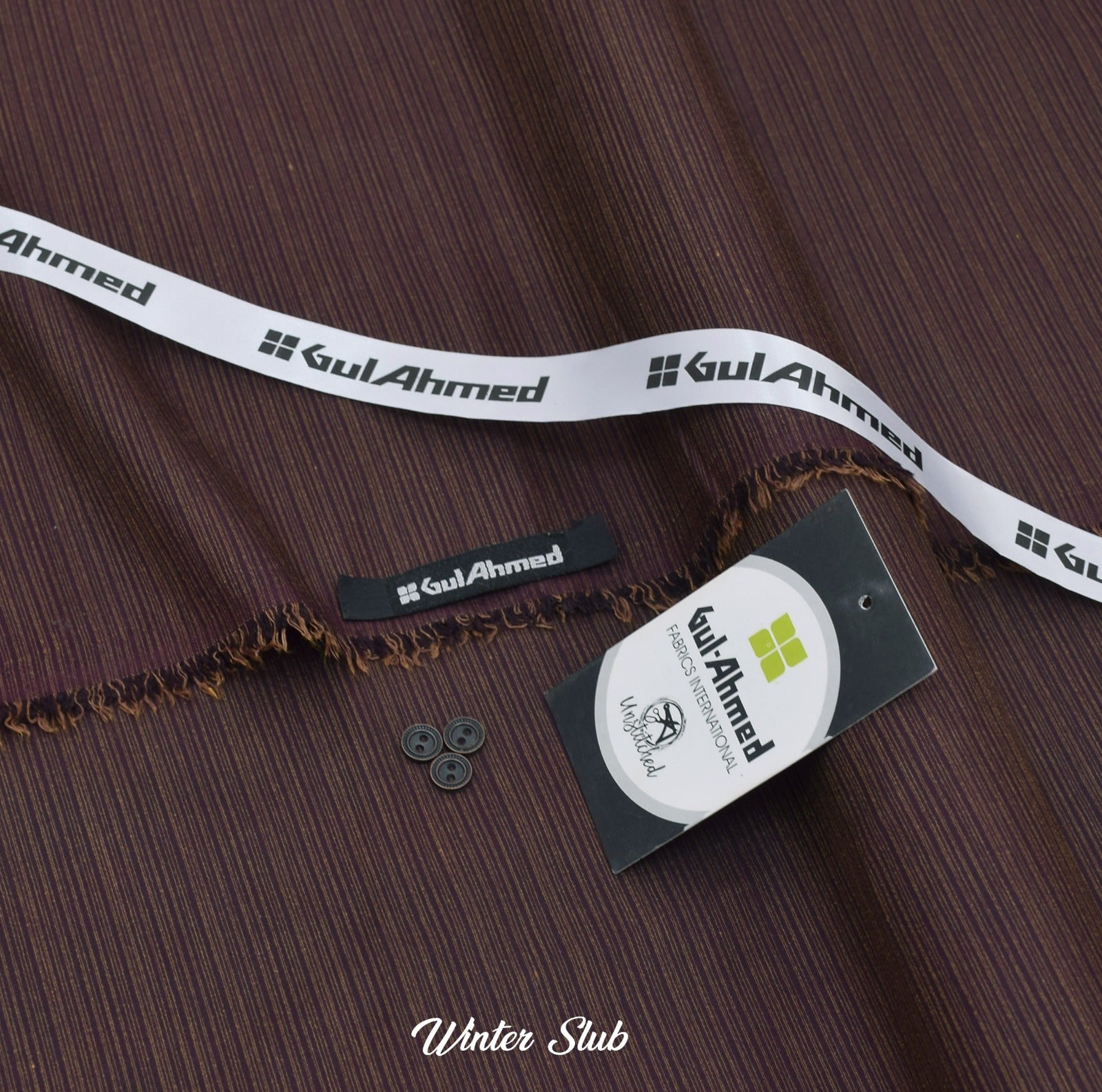 Gull Ahmed’s Premium Slub Wash & Wear suite